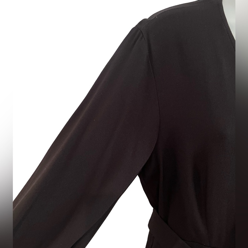 Halogen Long Sleeved Jumpsuit. Black Size Medium … - image 4